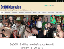 Tablet Screenshot of deconpression.org